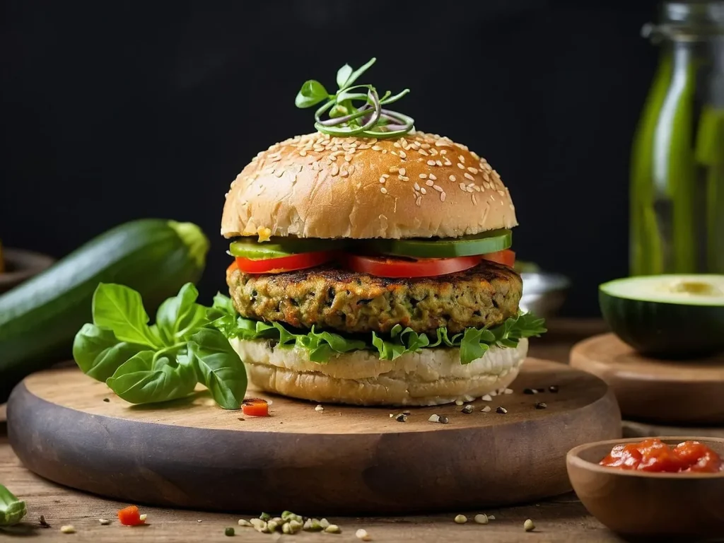 Vegan burger